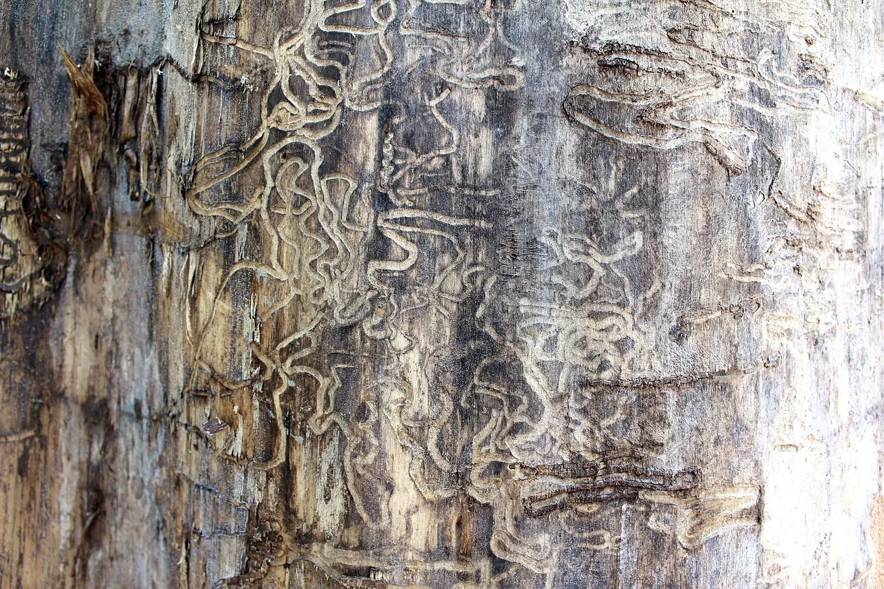 Termite damage in Mozambique
